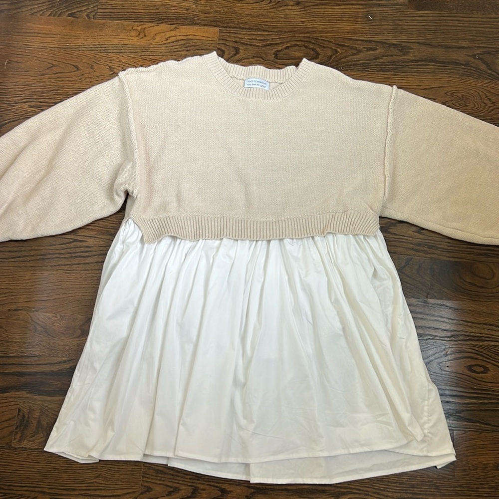 Zoco Wells Sweater Dress Size Medium NWT